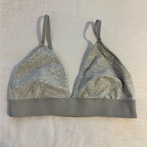 TNA Closer Bralette heather chrome size S